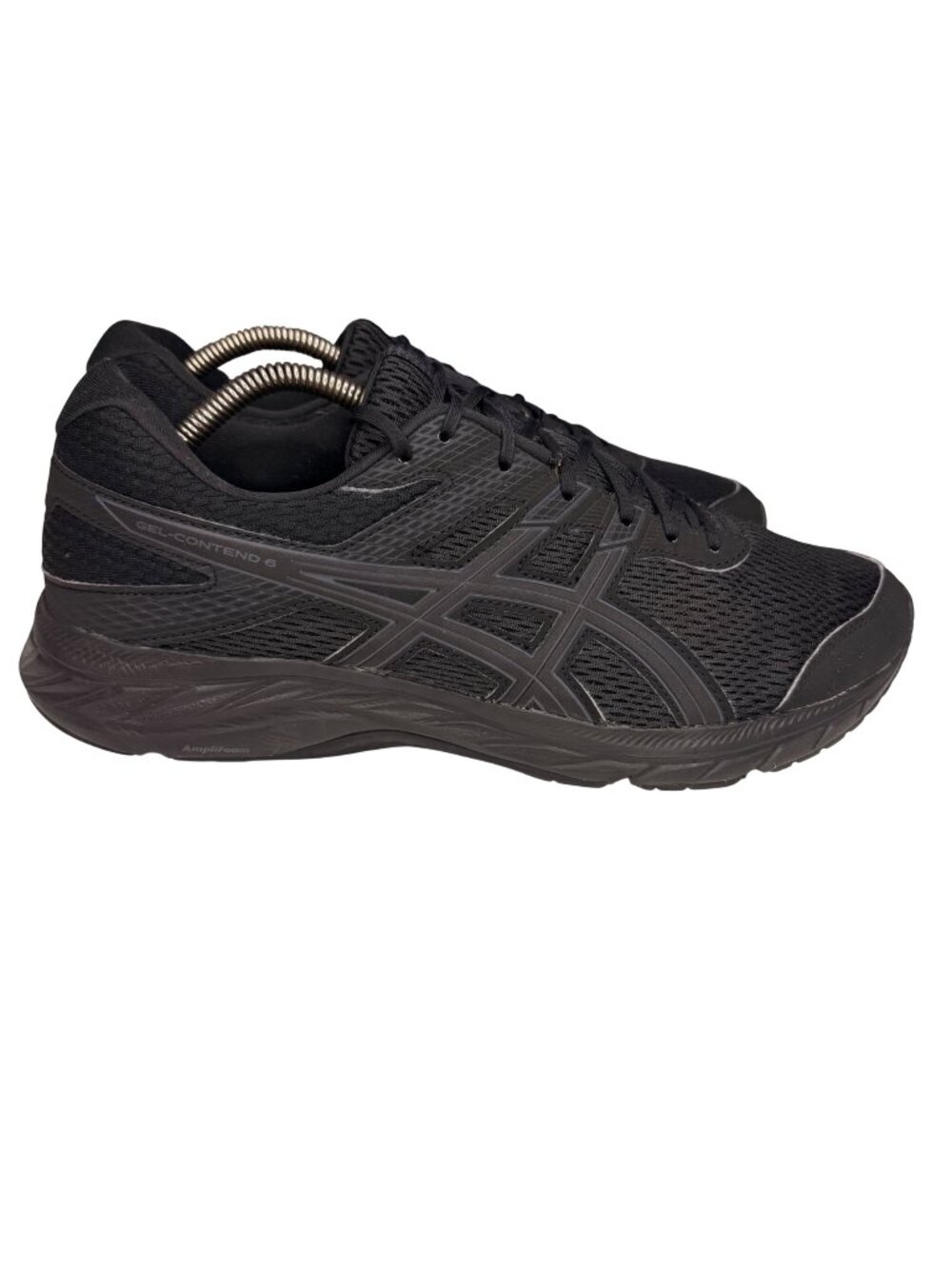 ASICS GEL-Contend 6 Black Running Athletic Shoes Sneakers Mens sz10.5